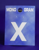 28mm Monogram White Self Adhesive Vinyl Letter 'X'