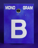 28mm Monogram White Self Adhesive Vinyl Letter 'B'