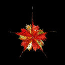 Premier Red & Gold Christmas Foil Star Design 3
