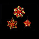 Premier Red & Gold Christmas Foil Star Design 1