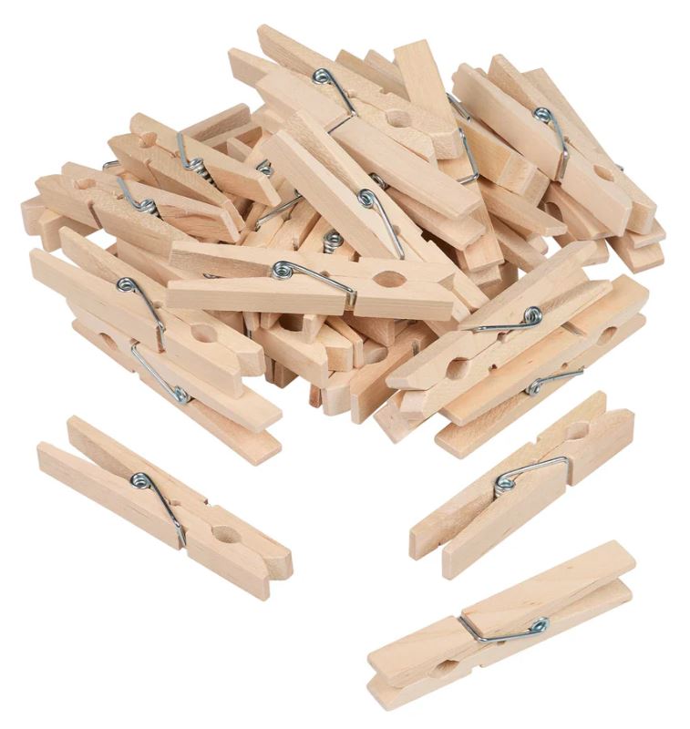 Elliott FSC Birchwood 36 Wooden Pegs | Thorns DIY