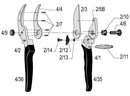 Felco Replacement Nut Bolt Set for Model 4