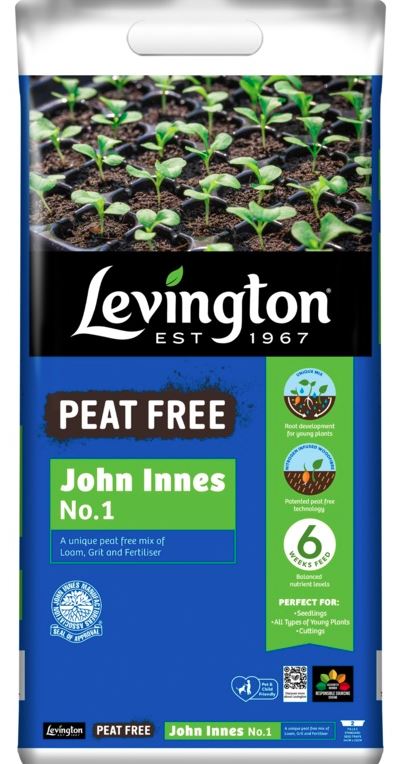 Levington John Innes No.1 Peat Free Compost 10 Litres NORFOLK DELIVERY ONLY