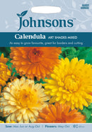 Johnsons Seeds Calendula Art Shades Mixed