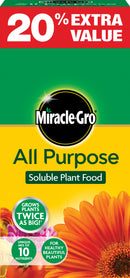 Miracle-Gro All Purpose Plant Food 1 KG Plus 20% Extra Free