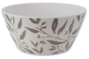 Excellent Housewares Melamine Bowl Leaf Design Large