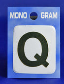 28mm Monogram Gold Self Adhesive Vinyl Letter 'Q'