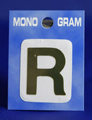 28mm Monogram Gold Self Adhesive Vinyl Letter 'R'