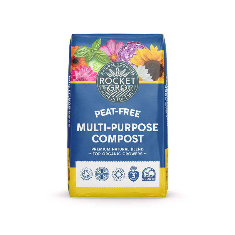 RocketGro Peat Free Multi Purpose Compost 50 Litre NORFOLK DELIVERY ONLY