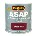Rustins ASAP All Surface All Purpose 500ml Satin Red