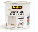 Rustins Quick Dry Small Job Satin White Paint 250ml