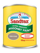Sandtex Ultra Smooth Dark Stone Masonry Paint 150ml Tester