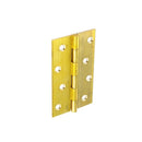 Securit Brass Butt Hinges Self Colour (Pair) 50mm