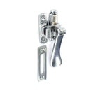 Securit Chrome Window Casement Fastener 100mm