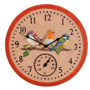 Outside In Birdwood Wall Clock 30cm