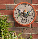 Outside In Birdwood Wall Clock 30cm