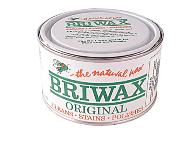 Briwax (Light Brown) Furniture Wax Polish, Cleans, Stains, and Polishes -  Paint Strippers 