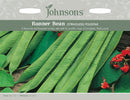 Johnsons Seeds Runner Bean (Stringless) Polestar