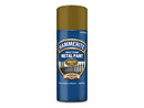 Hammerite Smooth Finish Aerosol Gold 400ml