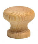 Pine Cabinet Door Knob 30mm