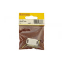 Centurion 35 x 27mm Zinc Plated Mini White Magnetic Catch