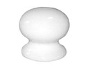 Centurion Ceramic Cupboard Knob Snow White 38mm