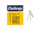 Challenge 12030 Galvanised Clout Nails 30mm