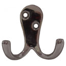 Centurion 56mm Chrome Plated Solid Brass Double Robe Hook