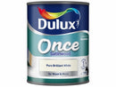 Dulux Once Satinwood Pure Brilliant White 750ml 5091095