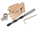 Faithfull - Dowel Kit 6mm Drill & Points