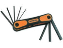 Faithfull Hexagon Key Folding Set of 8 Metric (1.5-8mm)