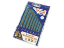 Faithfull Standard Masonry Drill Set of 8 -  4-10mm