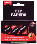 Rentokil Fly Papers Pack of 4 FF40 