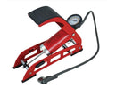 Faithfull Foot Pump Single Cylinder with Gauge