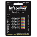 Infapower AAA 550mAh Battery - Pack of 4