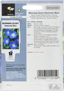 Johnsons 121122 Ipomoea tricolor - Morning Glory Heavenly Blue