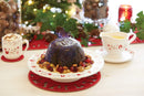 KitchenCraft Winter Woodland 30cm Porcelain Cake Stand