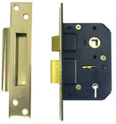 Sterling MLS525 2.5" 5 Lever Mortice Sashlock - Brass