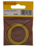 Centurion 3.5m Brass Picture Wire