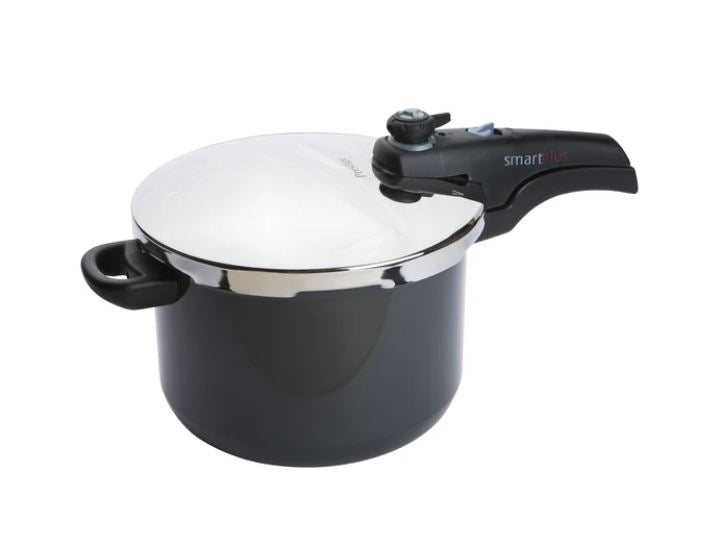 Prestige Smart Plus Hard Anodised Non Stick Pressure Cooker 6