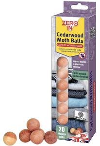STV 031 Zero Cedarwood Clothes Moth Repeller Balls