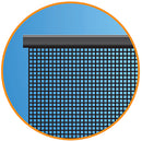 STV231 Doorway Insect / Fly Curtain 4 Piece