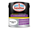 Sandtex 10 Year Exterior Satin Pure Brilliant White 750ml