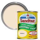 Sandtex Ultra Smooth Magnolia Masonry Paint 150ml Tester