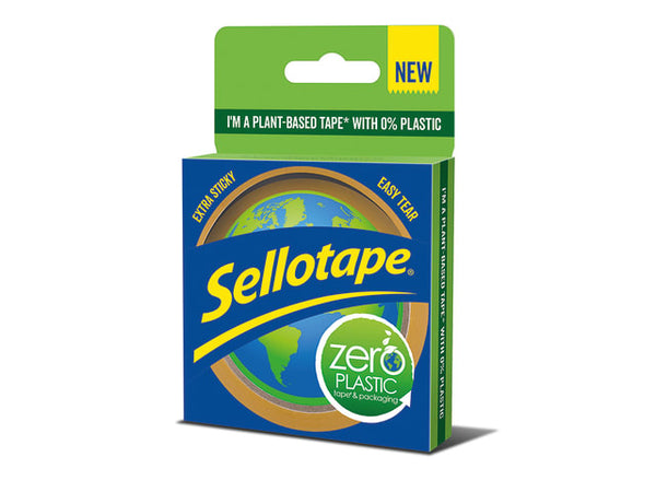 Sellotape Zero Plastic Tape 24mm x 30m