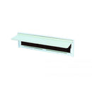 Warmseal White Finish Aluminium Letterbox Draught ExcluderWarmseal White Finish Aluminium Letterbox Draught Excluder