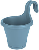 Elho Corsica Easy Hanging Fence Pot Vintage Blue