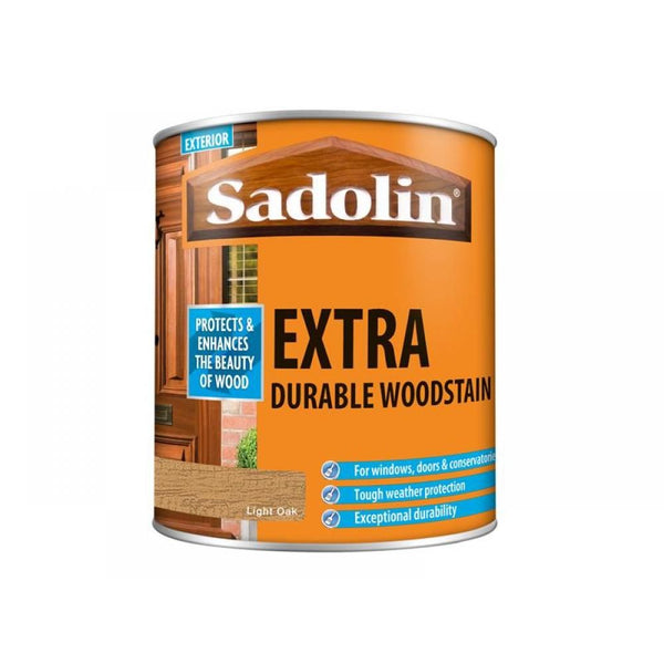 Sadolin Extra Durable Wood Stain Light Oak 1 Litre
