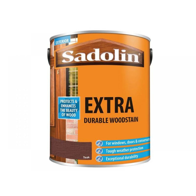 Sadolin Extra Durable Wood Stain Teak 1 Litre