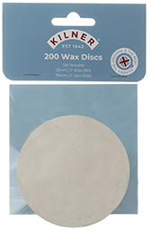 Kilner 428 Wax Discs Pack of 200